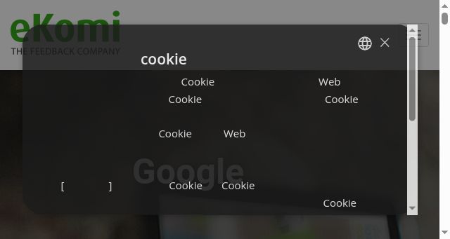Screenshot of ekomi.jp