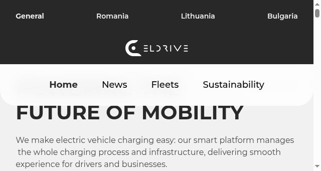 Screenshot of eldrive.eu
