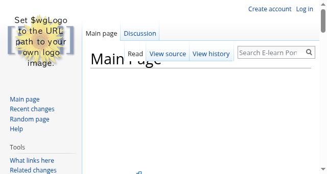 Screenshot of elearnportal.science