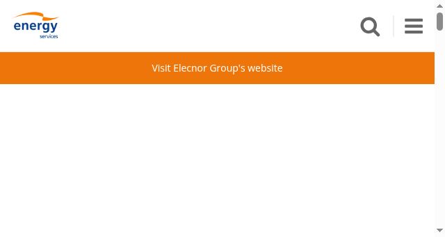 Screenshot of elecnorenergyservices.com