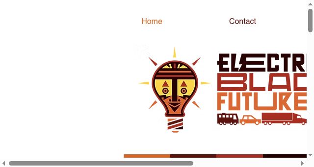 Screenshot of electricblackfutures.org