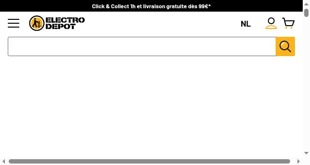 Screenshot of electrodepot.be