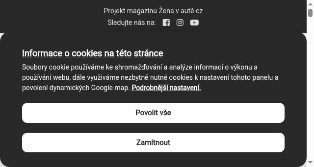 Screenshot of elenka.cz