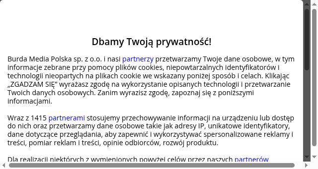 Screenshot of elle.pl