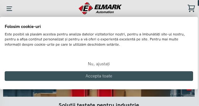 Screenshot of elmark.com.ro