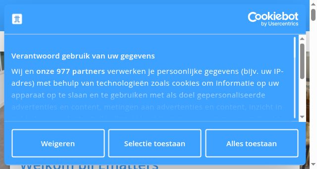 Screenshot of ematters.nl