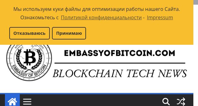 Screenshot of embassyofbitcoin.com