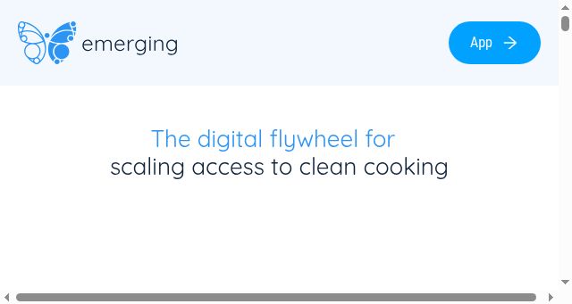 Screenshot of emerging.eco