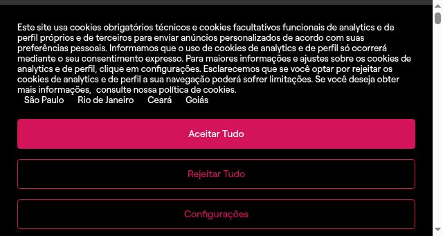 Screenshot of enelcomercializadora.com.br