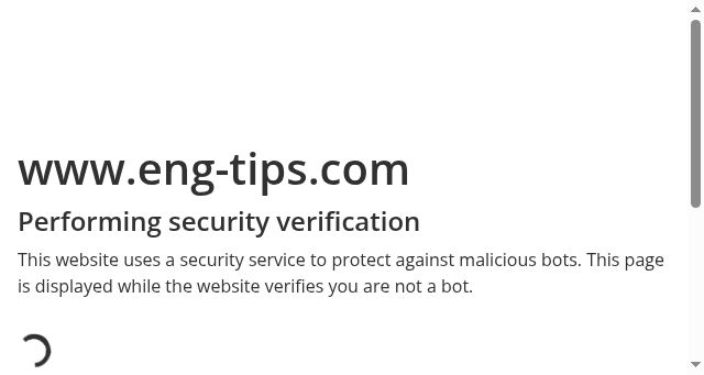 Screenshot of eng-tips.com