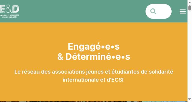 Screenshot of engagees-determinees.org