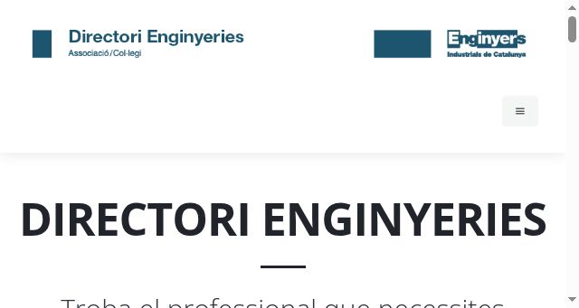 Screenshot of enginyeries.cat