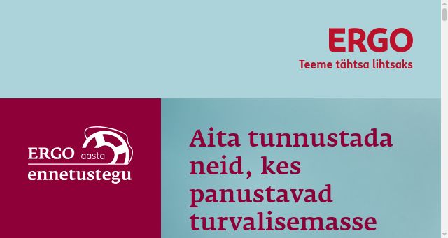 Screenshot of ennetustegu.ee