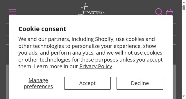 Screenshot of enoshop.co.uk