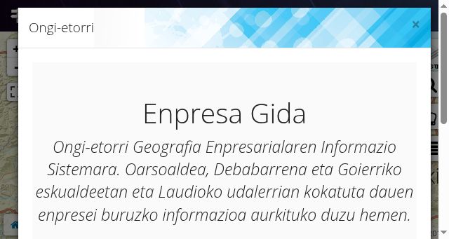 Screenshot of enpresagida.eus