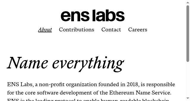 Screenshot of enslabs.org
