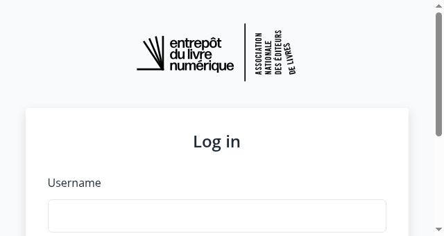 Screenshot of entrepotnumerique.com