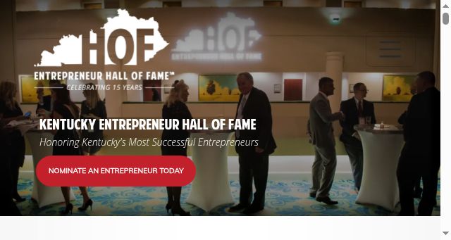 Screenshot of entrepreneurhof.com