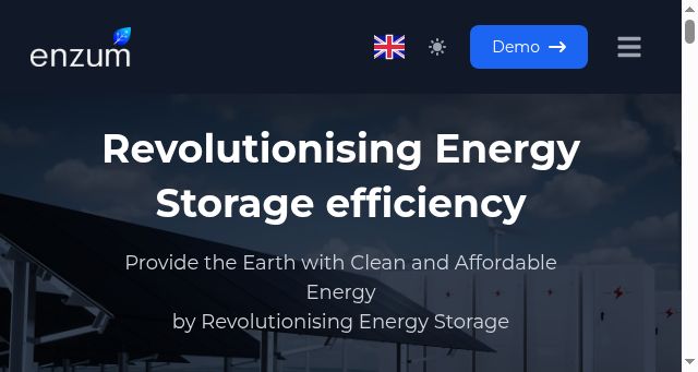 Screenshot of enzum.com