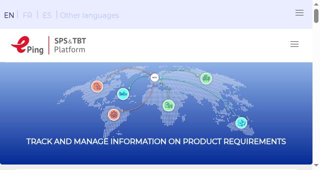 Screenshot of epingalert.org