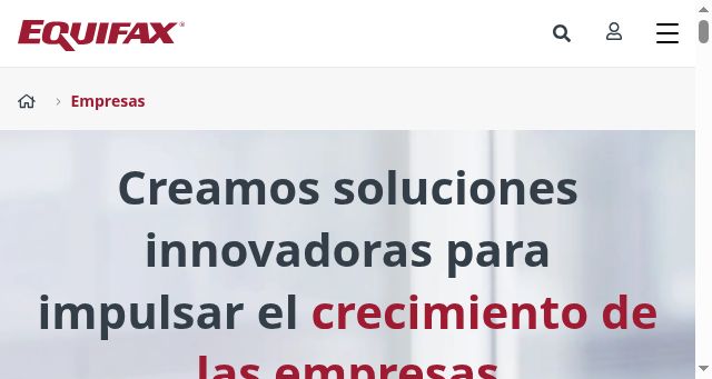 Screenshot of equifax.hn