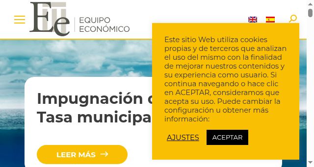 Screenshot of equipoeconomico.com