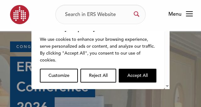 Screenshot of ersnet.org