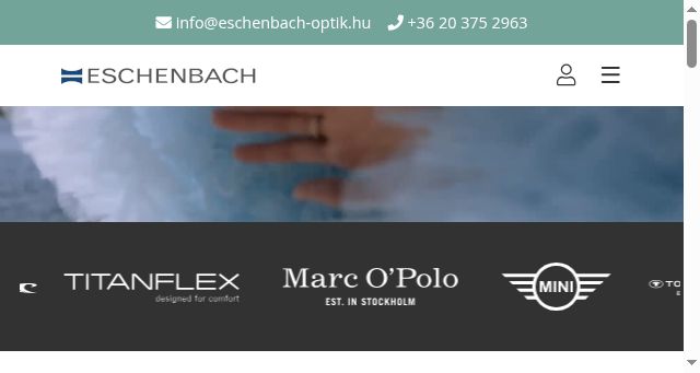 Screenshot of eschenbach-optik.hu