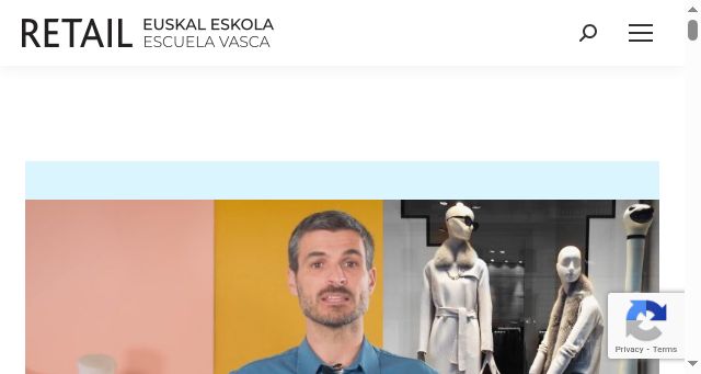 Screenshot of escuelavascaretail.eus