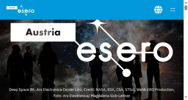 Screenshot of esero.at