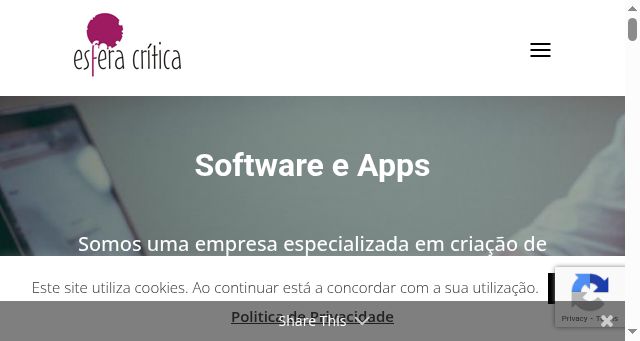 Screenshot of esferacritica.pt
