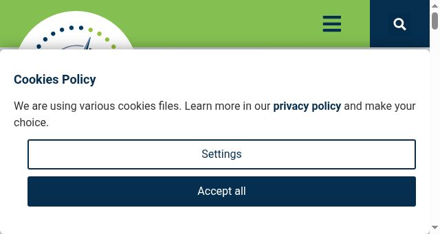 Screenshot of esmig.eu