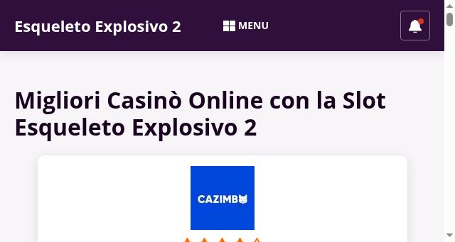 Screenshot of esqueleto-explosivo2.it