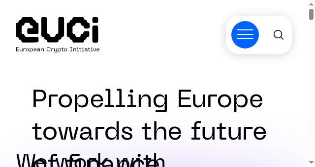 Screenshot of eu.ci