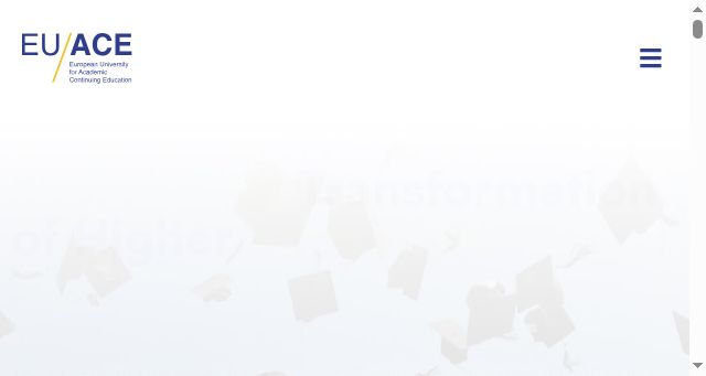 Screenshot of euace.eu