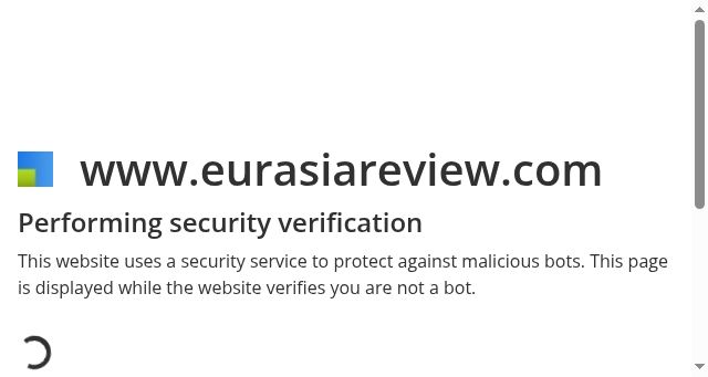 Screenshot of eurasiareview.com