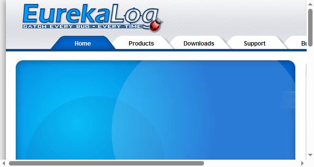 Screenshot of eurekalog.com