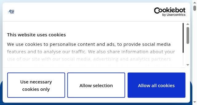 Screenshot of eurid.eu