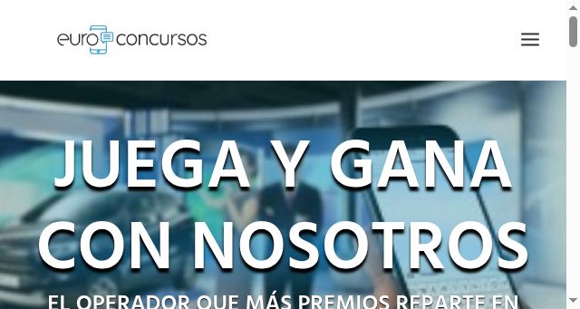 Screenshot of euroconcursos.es