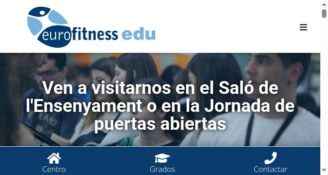 Screenshot of eurofitnessedu.com