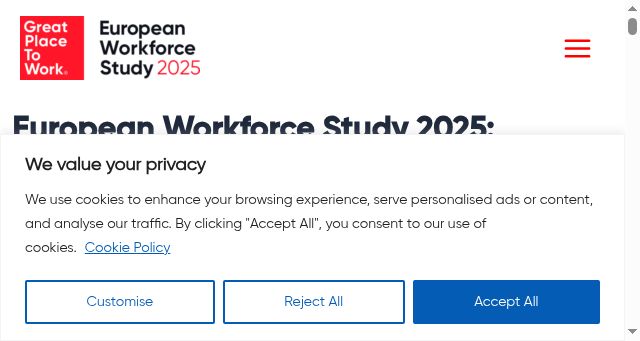 Screenshot of europeanworkforcestudy.com