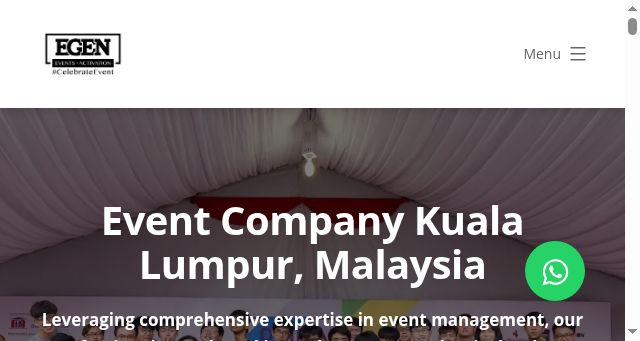 Screenshot of eventcompanykl.com