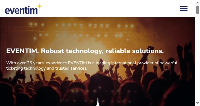 Screenshot of eventimb2b.com