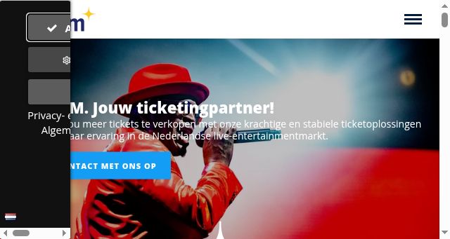 Screenshot of eventimb2b.nl