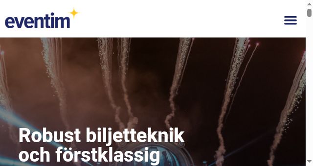 Screenshot of eventimb2b.se