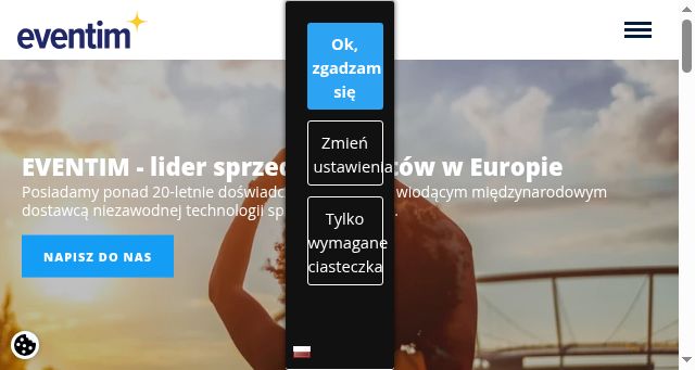 Screenshot of eventimbusiness.pl
