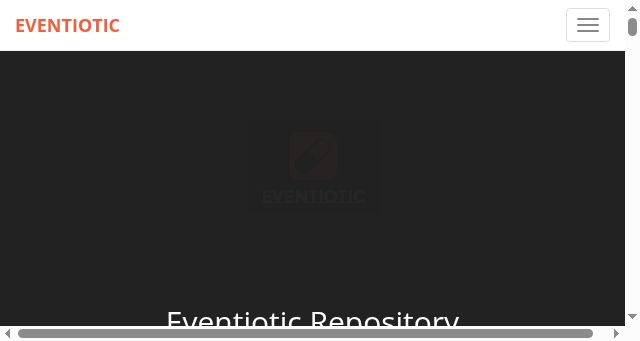 Screenshot of eventiotic.com