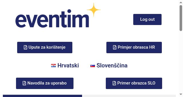 Screenshot of eventonsale.com