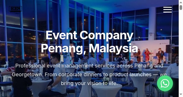 Screenshot of eventpenang.com