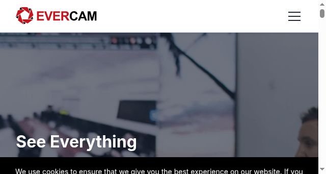 Screenshot of evercam.com